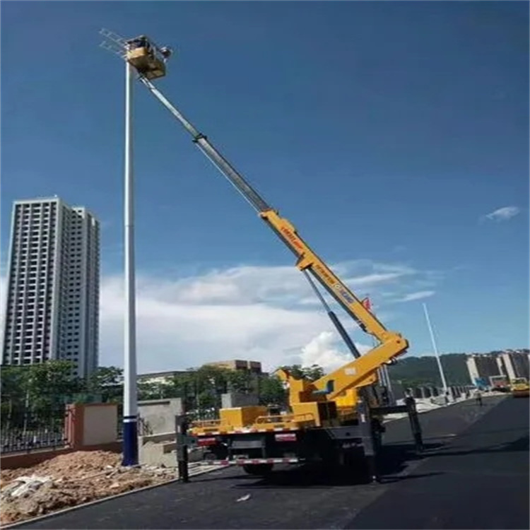 江阴维修路灯的曲臂升降车出租