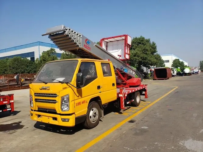 江阴附近云梯车出租 砂石搬运